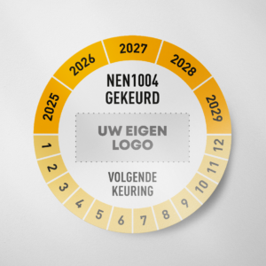 NEN1004- Keuringssticker - Logo- 2025 - Geel