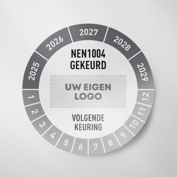 NEN1004- Keuringssticker - Logo- 2025 - Grijs