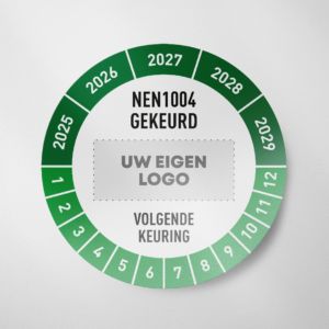 NEN1004- Keuringssticker - Logo- 2025 - Groen