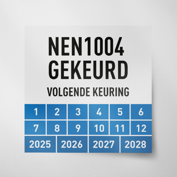 Keuringssticker NEN1004